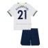 Maglie da Calcio Tottenham Hotspur Dejan Kulusevski 21 Bambino Prima Tenuta 2022-2023 Manica Corta