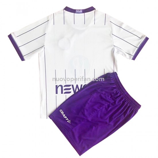 Maglie da Calcio Toulouse FC Bambino Prima Tenuta 2022-2023 Manica Corta