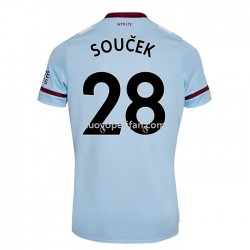 Maglie da Calcio West Ham United Tomas Trasferta Tenuta 2021-2022 Manica Corta