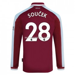 Maglie da Calcio West Ham United Tomas Prima Tenuta 2021-2022 Manica Lunga