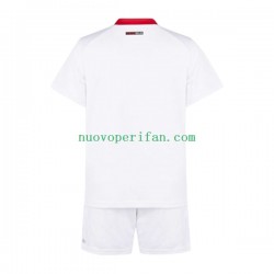 Maglie da Calcio AC Milan Bambino Trasferta Tenuta 2022-2023 Maniche Corte
