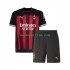 Maglie da Calcio AC Milan Bambino Prima Tenuta 2022-2023 Maniche Corte
