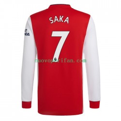 Maglie da Calcio Arsenal Bukayo Saka 7 Uomo Prima Tenuta 2022-2023 Maniche Lunghe