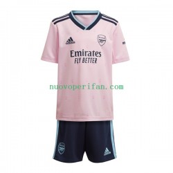 Maglie da Calcio Arsenal Bambino Alternativa Tenuta 2022-2023 Maniche Corte