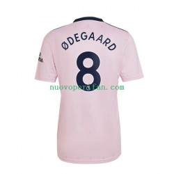 Maglie da Calcio Arsenal Odegaard 8 Uomo Alternativa Tenuta 2022-2023 Maniche Corte