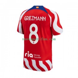 Maglie da Calcio Atlético Madrid Antoine Griezmann 8 Uomo Prima Tenuta 2022-2023 Maniche Corte