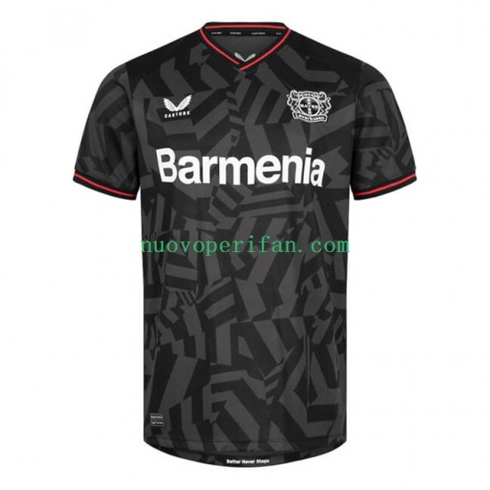 Maglie da Calcio Bayer 04 Leverkusen Uomo Trasferta Tenuta 2022-2023 Maniche Corte