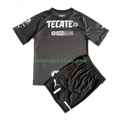 Maglie da Calcio CF Monterrey Portiere Bambino Trasferta Tenuta 2022-2023 Maniche Corte
