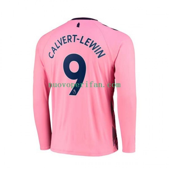 Maglie da Calcio Everton Calvert-Lewin 9 Uomo Trasferta Tenuta 2022-2023 Maniche Lunghe