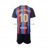 Maglie da Calcio FC Barcelona Ronaldinho 10 Bambino Prima Tenuta 2022-2023 Maniche Corte