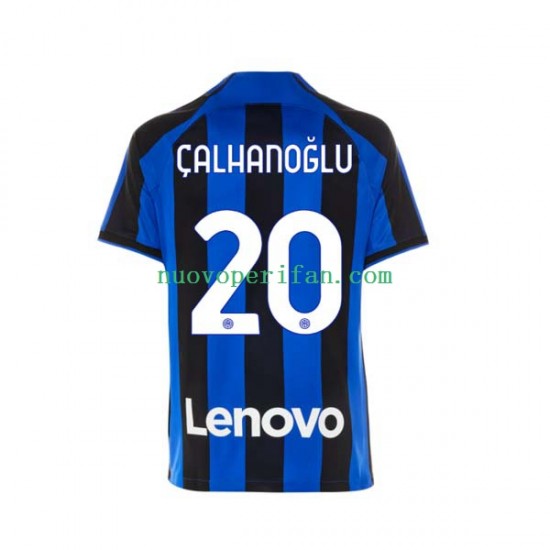 Maglie da Calcio Inter Milan Hakan Calhanoglu 20 Uomo Prima Tenuta 2022-2023 Maniche Corte