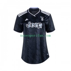 Maglie da Calcio Juventus Donna Trasferta Tenuta 2022-2023 Maniche Corte