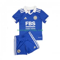 Maglie da Calcio Leicester City Bambino Prima Tenuta 2022-2023 Maniche Corte