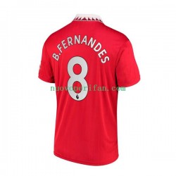 Maglie da Calcio Manchester United Bruno Fernandes 8 Uomo Prima Tenuta 2022-2023 Maniche Corte