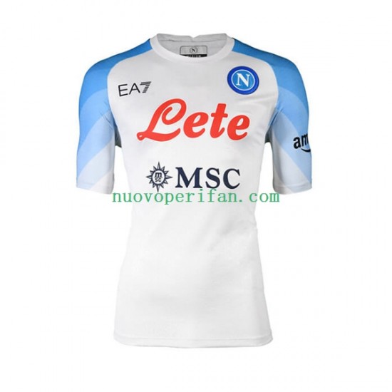 Maglie da Calcio Napoli Uomo Trasferta Tenuta 2022-2023 Maniche Corte
