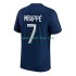 Maglie da Calcio Paris Saint-Germain Mbappé 7 Uomo Prima Tenuta 2022-2023 Maniche Corte