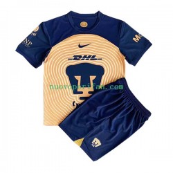 Maglie da Calcio Pumas UNAM Bambino Trasferta Tenuta 2022-2023 Maniche Corte