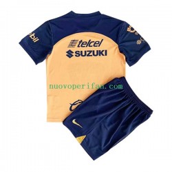 Maglie da Calcio Pumas UNAM Bambino Trasferta Tenuta 2022-2023 Maniche Corte