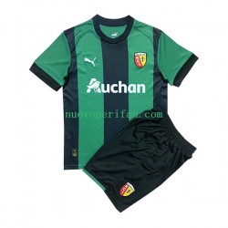 Maglie da Calcio RC Lens Bambino Trasferta Tenuta 2022-2023 Maniche Corte