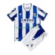 Maglie da Calcio Real Sociedad Bambino Prima Tenuta 2022-2023 Maniche Corte