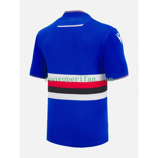Maglie da Calcio Sampdoria Uomo Prima Tenuta 2022-2023 Maniche Corte