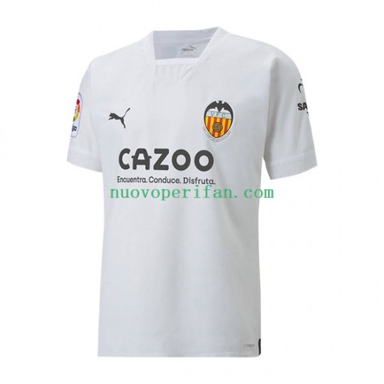 Maglie da Calcio Valencia CF Uomo Prima Tenuta 2022-2023 Maniche Corte