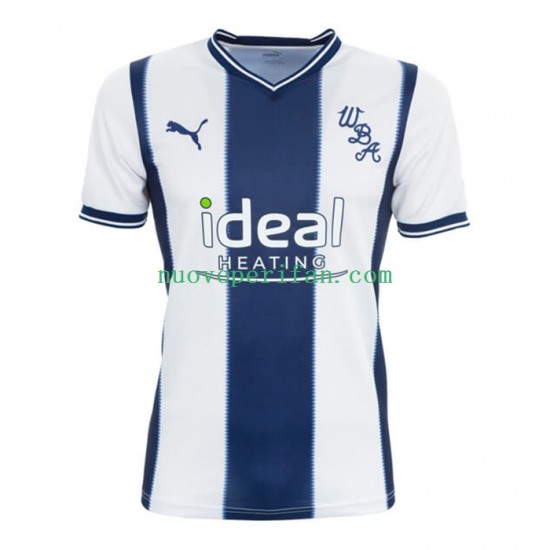Maglie da Calcio West Bromwich Albion Uomo Prima Tenuta 2022-2023 Maniche Corte