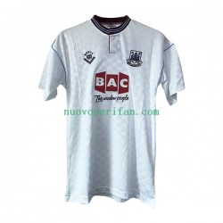 Maglie da Calcio West Ham United Retro Uomo Trasferta Tenuta 1989-1990 Maniche Corte