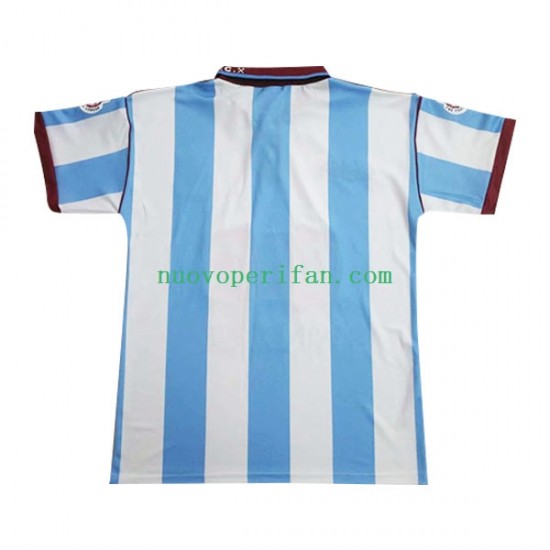Maglie da Calcio West Ham United Retro Uomo Trasferta Tenuta 1991-1992 Maniche Corte