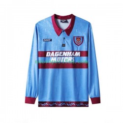 Maglie da Calcio West Ham United Retro Uomo Prima Tenuta 1995-1996 Maniche Lunghe