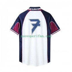 Maglie da Calcio West Ham United Iron Maiden Retro Uomo Trasferta Tenuta 1999 Maniche Corte