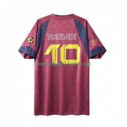 Maglie da Calcio West Ham United Iron Maiden Retro Uomo Trasferta Tenuta 2010 Maniche Corte