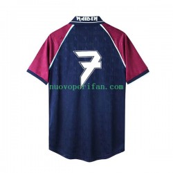 Maglie da Calcio West Ham United Iron Maiden Retro Uomo Prima Tenuta 1999 Maniche Corte