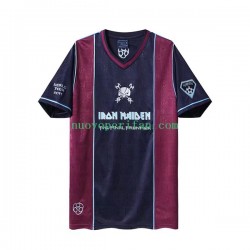 Maglie da Calcio West Ham United Iron Maiden Retro Uomo Prima Tenuta 2011 Maniche Corte