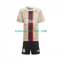 Maglie da Calcio AFC Ajax Bambino Alternativa Tenuta 2022-2023 Maniche Corte