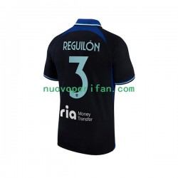 Maglie da Calcio Atlético Madrid Sergio Reguilon 3 Uomo Trasferta Tenuta 2022-2023 Maniche Corte
