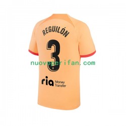 Maglie da Calcio Atlético Madrid Sergio Reguilon 3 Uomo Alternativa Tenuta 2022-2023 Maniche Corte