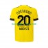 Maglie da Calcio Borussia Dortmund Anthony Modeste 20 Uomo Prima Tenuta 2022-2023 Maniche Corte