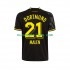 Maglie da Calcio Borussia Dortmund Donyell Malen 21 Uomo Trasferta Tenuta 2022-2023 Maniche Corte