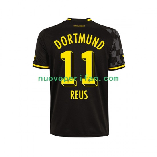 Maglie da Calcio Borussia Dortmund Marco Reus 11 Uomo Trasferta Tenuta 2022-2023 Maniche Corte