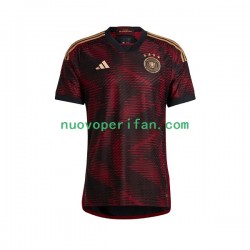 Maglie da Calcio Germania Uomo Trasferta Tenuta Mondiali 2022 Maniche Corte