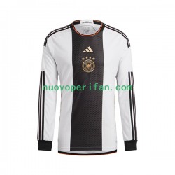 Maglie da Calcio Germania Uomo Prima Tenuta Mondiali 2022 Maniche Lunghe