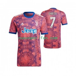 Maglie da Calcio Juventus Federico Chiesa 7 Uomo Alternativa Tenuta 2022-2023 Maniche Corte