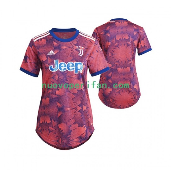 Maglie da Calcio Juventus Donna Alternativa Tenuta 2022-2023 Maniche Corte