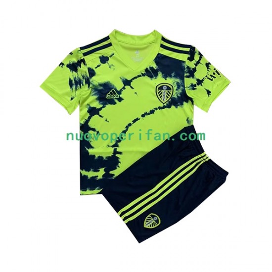Maglie da Calcio Leeds United Bambino Trasferta Tenuta 2022-2023 Maniche Corte