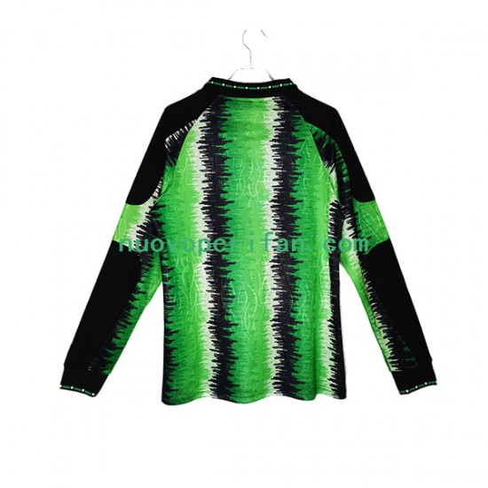 Maglie da Calcio Manchester United Portiere Retro Uomo Prima Tenuta 1990-1991 Maniche Lunghe