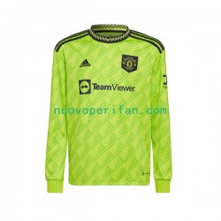 Maglie da Calcio Manchester United Uomo Alternativa Tenuta 2022-2023 Maniche Lunghe