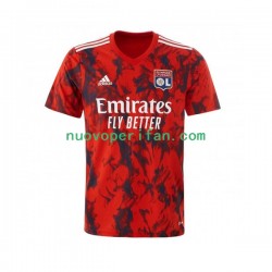 Maglie da Calcio Olympique Lyonnais Uomo Trasferta Tenuta 2022-2023 Maniche Corte