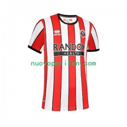 Maglie da Calcio Sheffield United Uomo Prima Tenuta 2022-2023 Maniche Corte