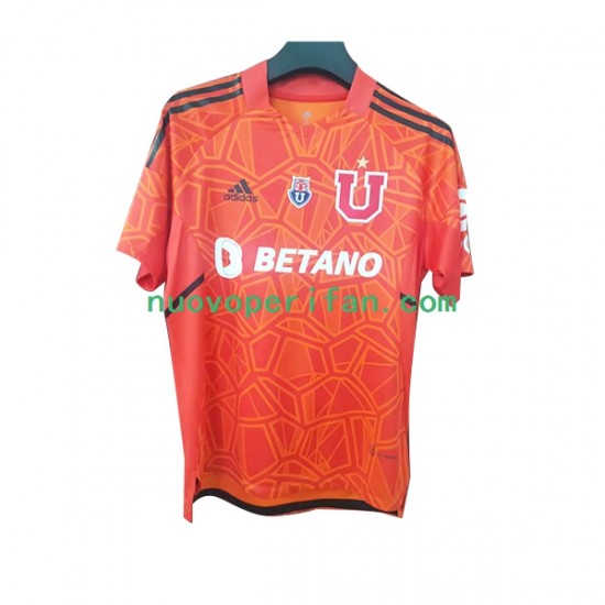 Maglie da Calcio Universidad de Chile Portiere Uomo Prima Tenuta 2022-2023 Maniche Corte